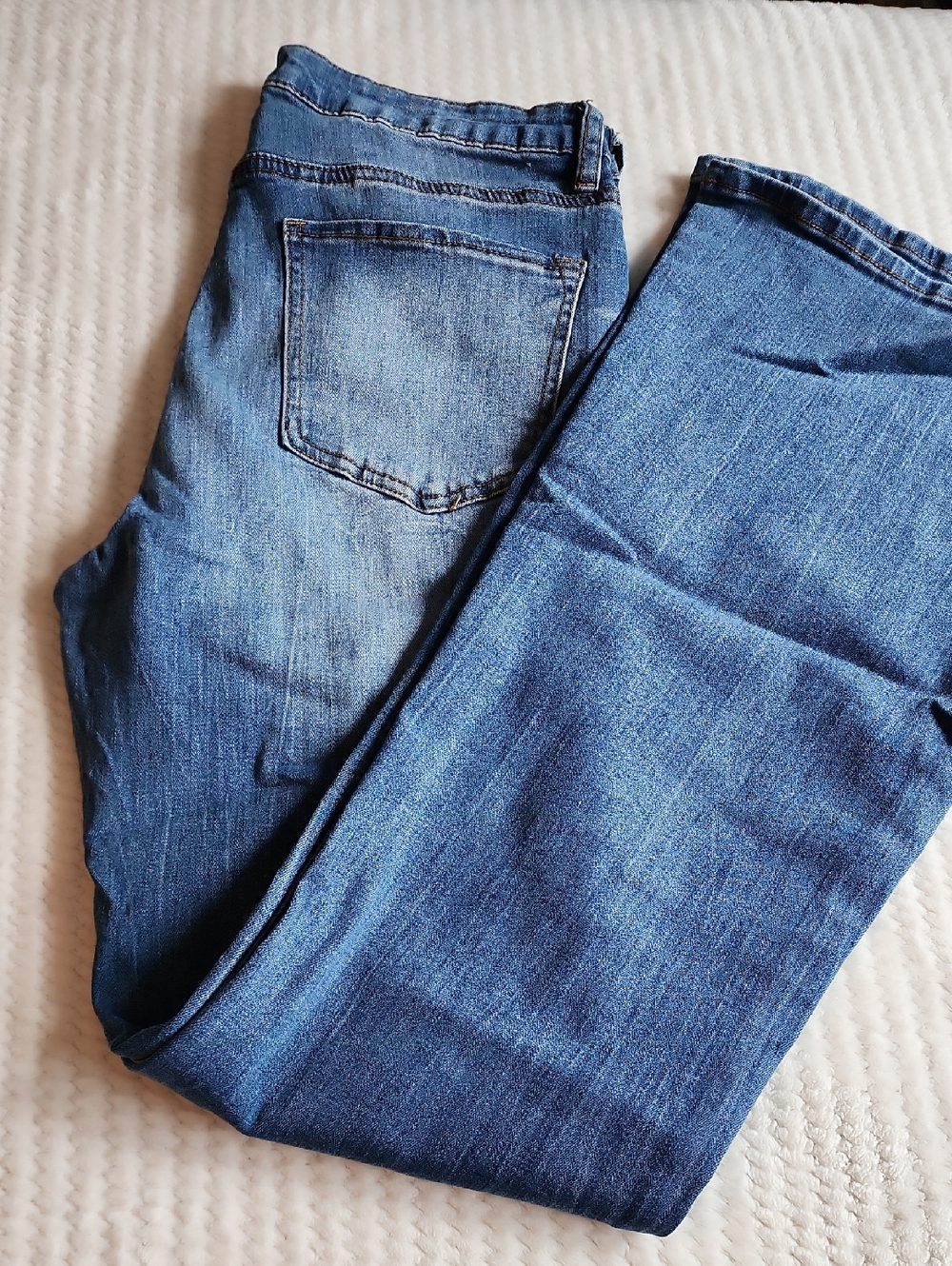 RUE 21 Wide Leg Blue Jeans